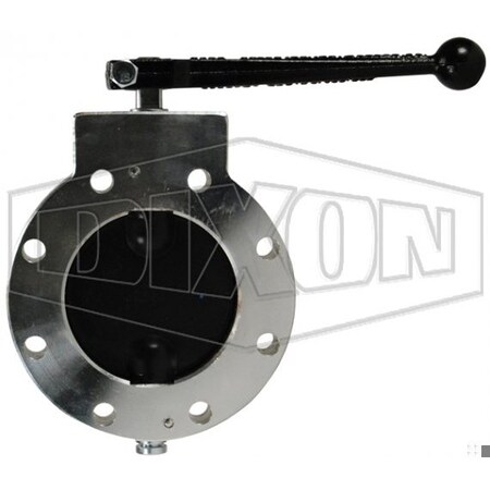 Dixon Betts Wet-R-Dri Butterfly Valve, 3 in Nominal, TTMA Flange End Style, Aluminum Body WD301ALVB